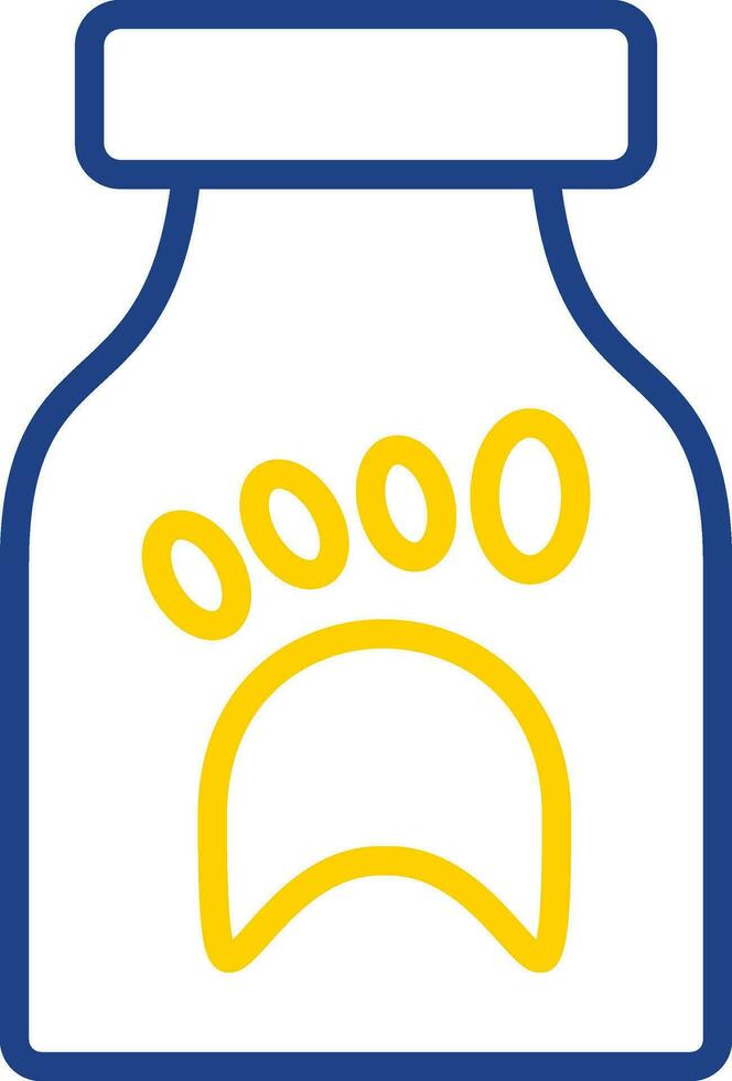 Pet food Vector Icon Design