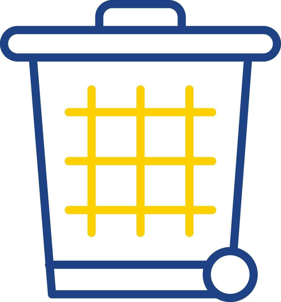 Trash can Vector Icon Design