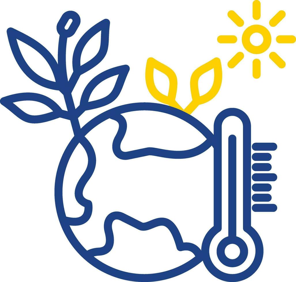 Climate change Vector Icon Design