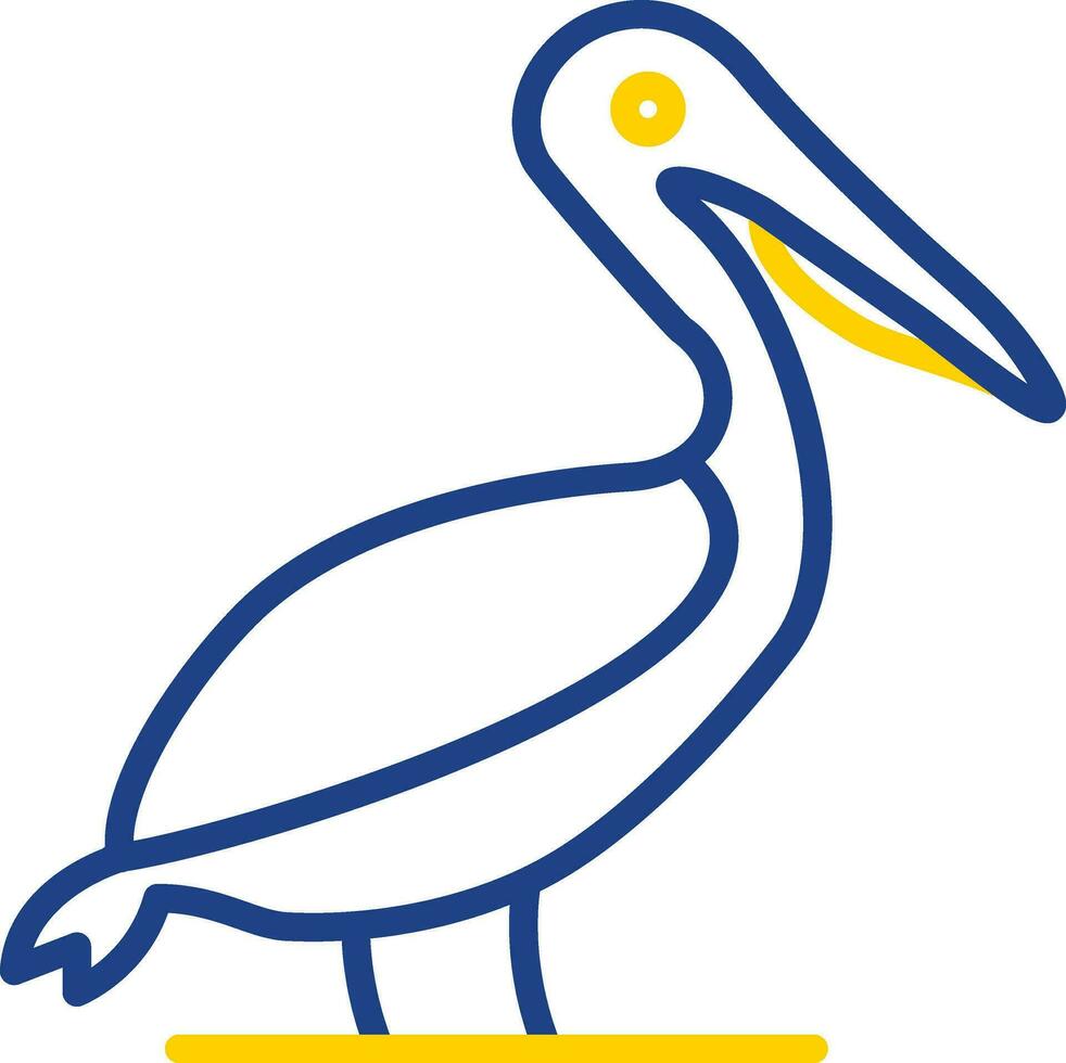 Pelican Vector Icon Design