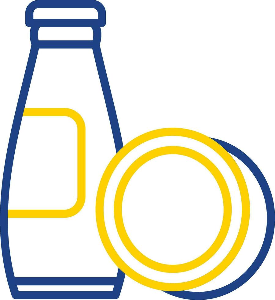Coconut milk Vector Icon Design