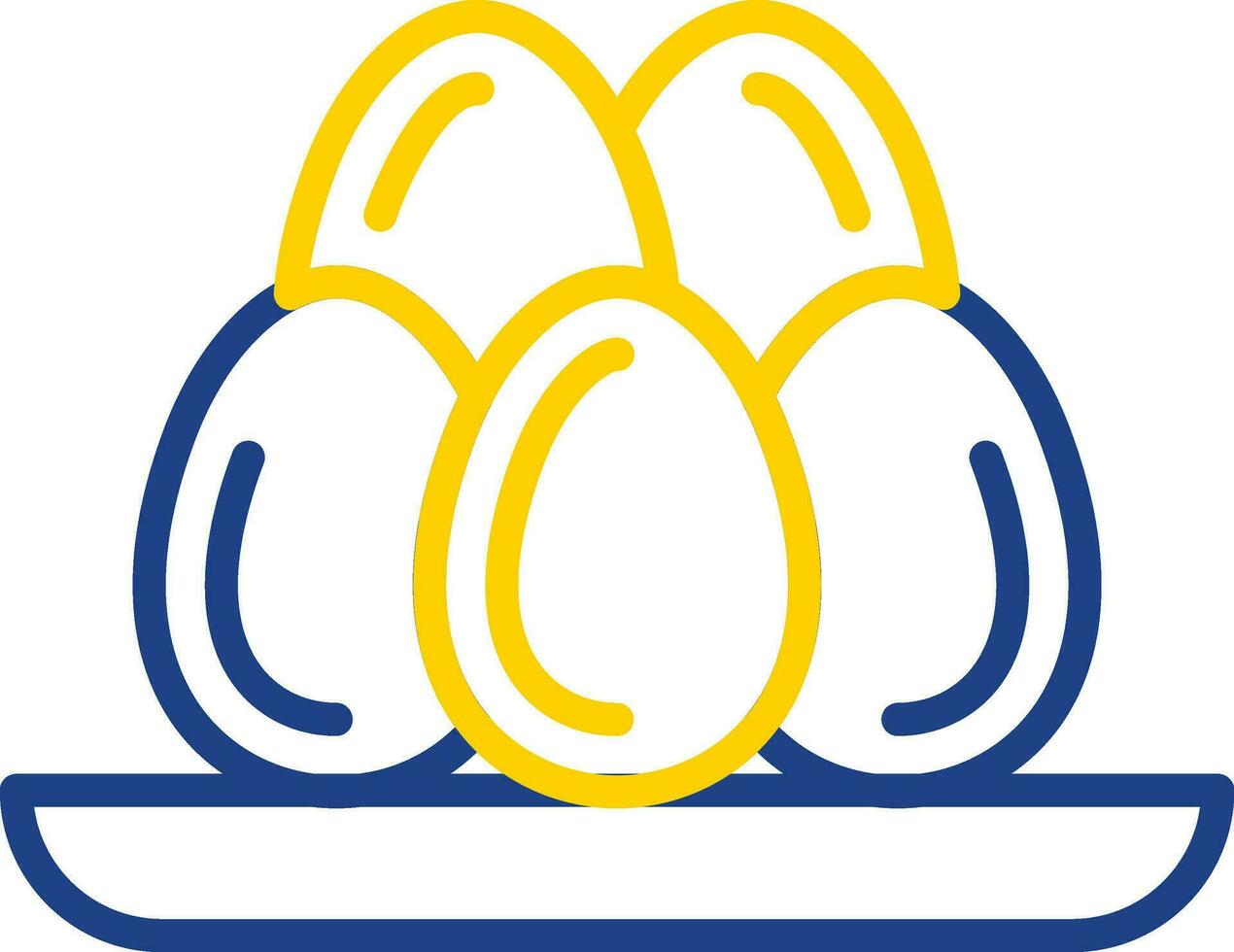 Eggs Vector Icon Design