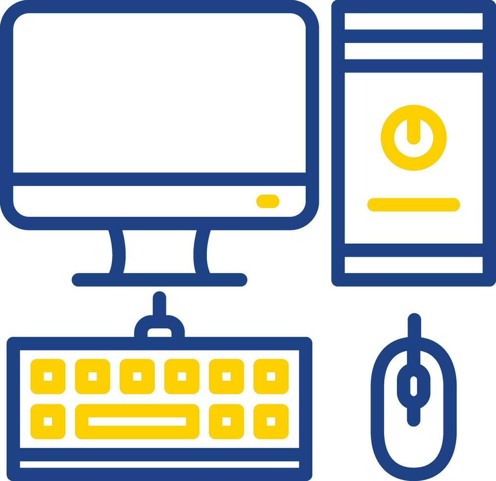 Computer Vector Icon Design