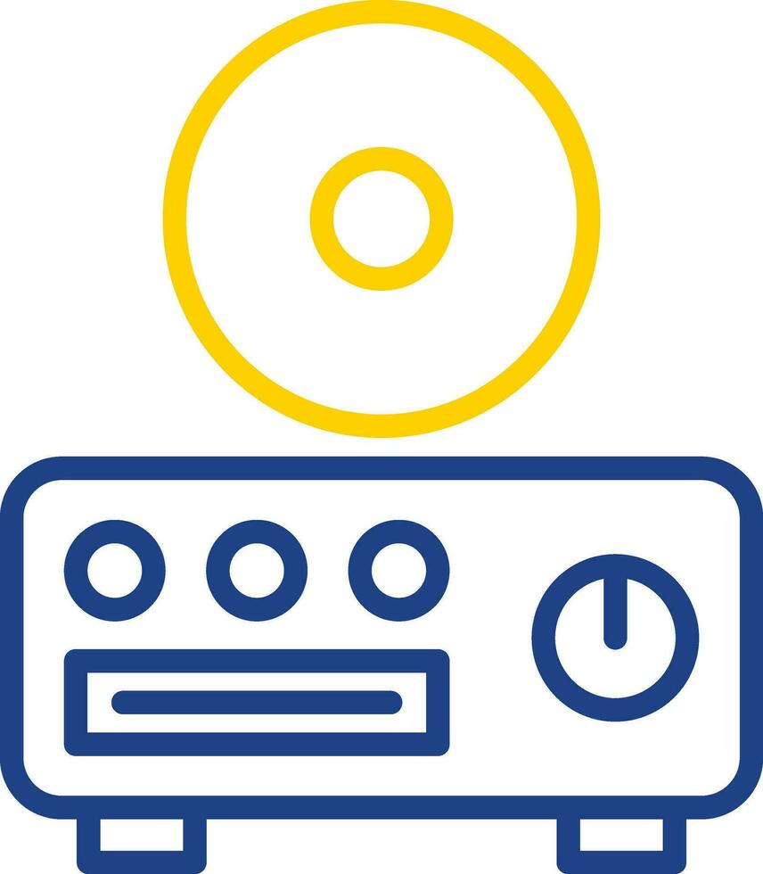 CD player Vector Icon Design