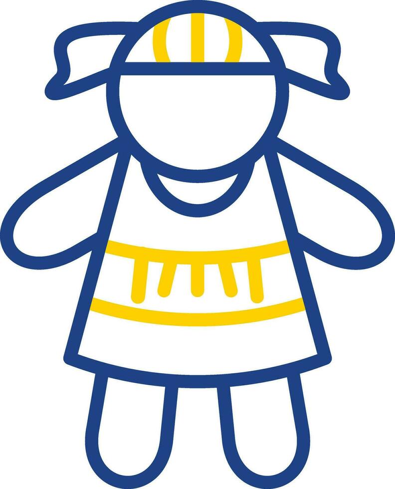 Doll Vector Icon Design