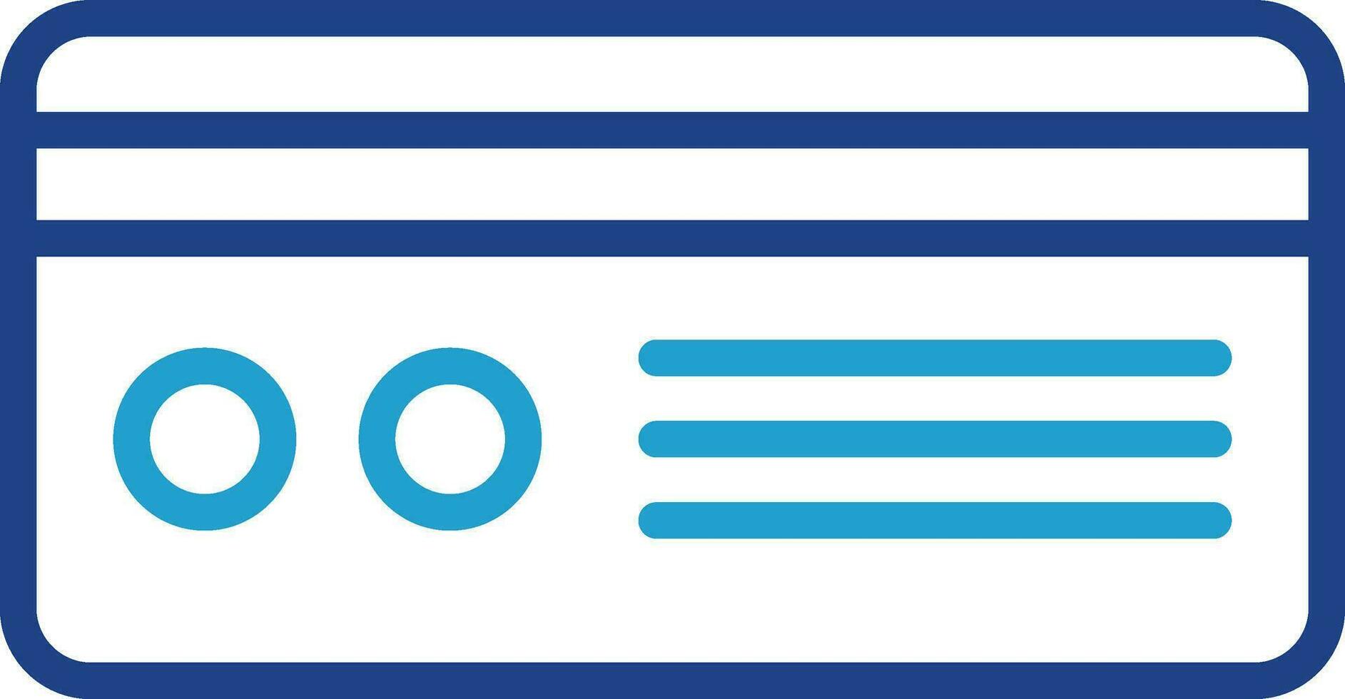 Credit Vector Icon Design