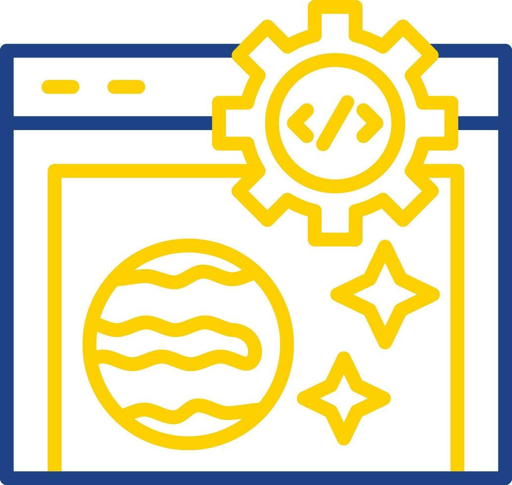 Coding Vector Icon Design