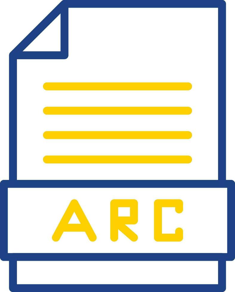 Arc Vector Icon Design