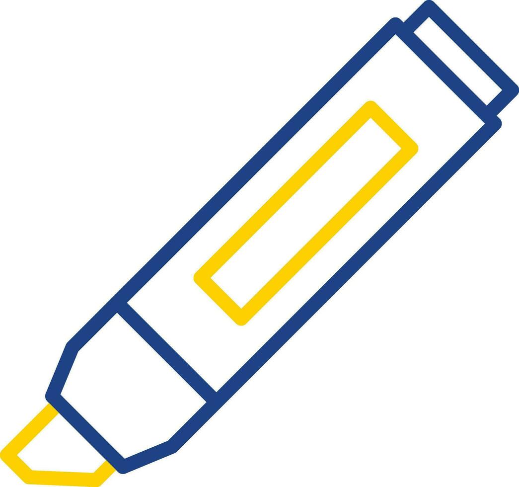 Highlighter Vector Icon Design