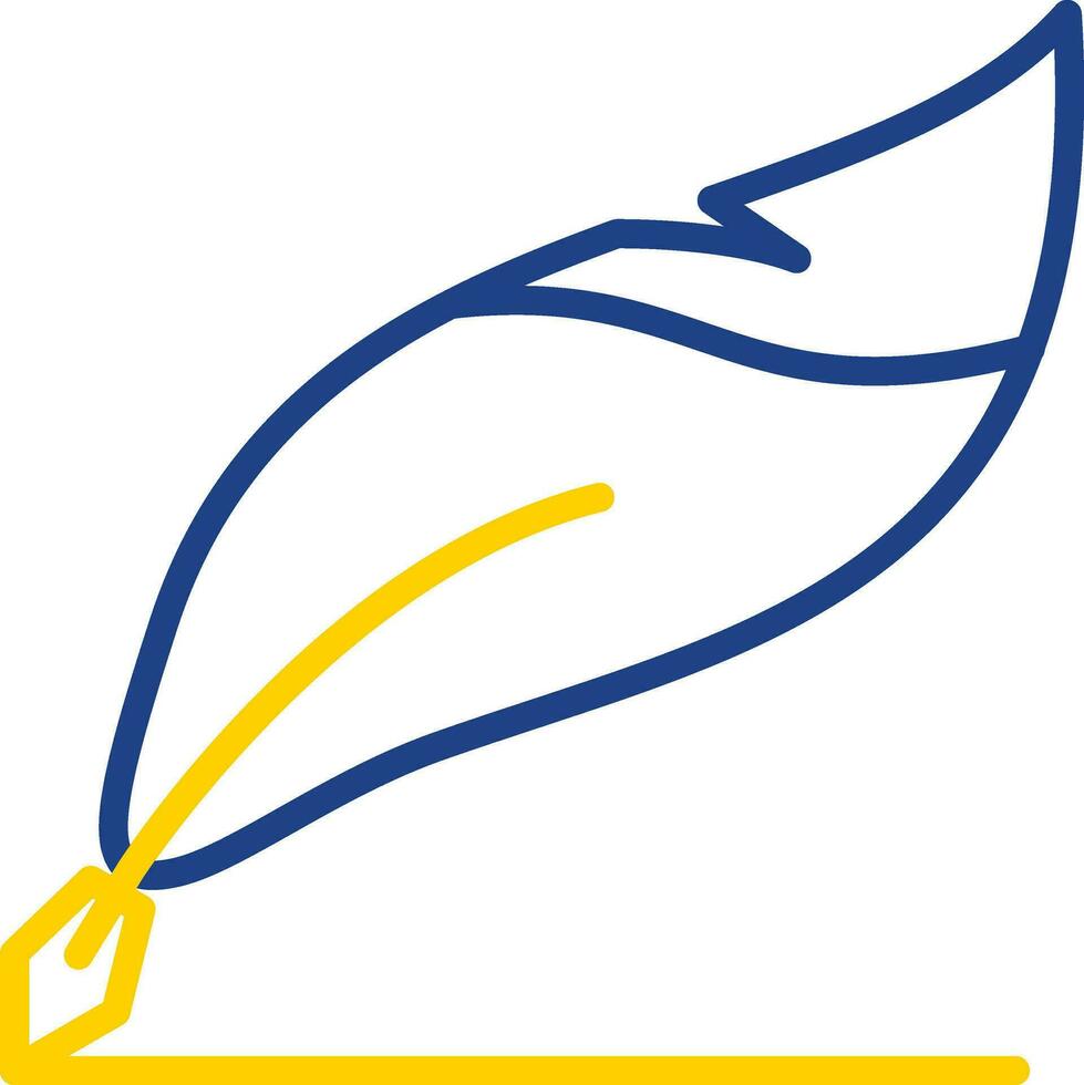 Quill pen Vector Icon Design