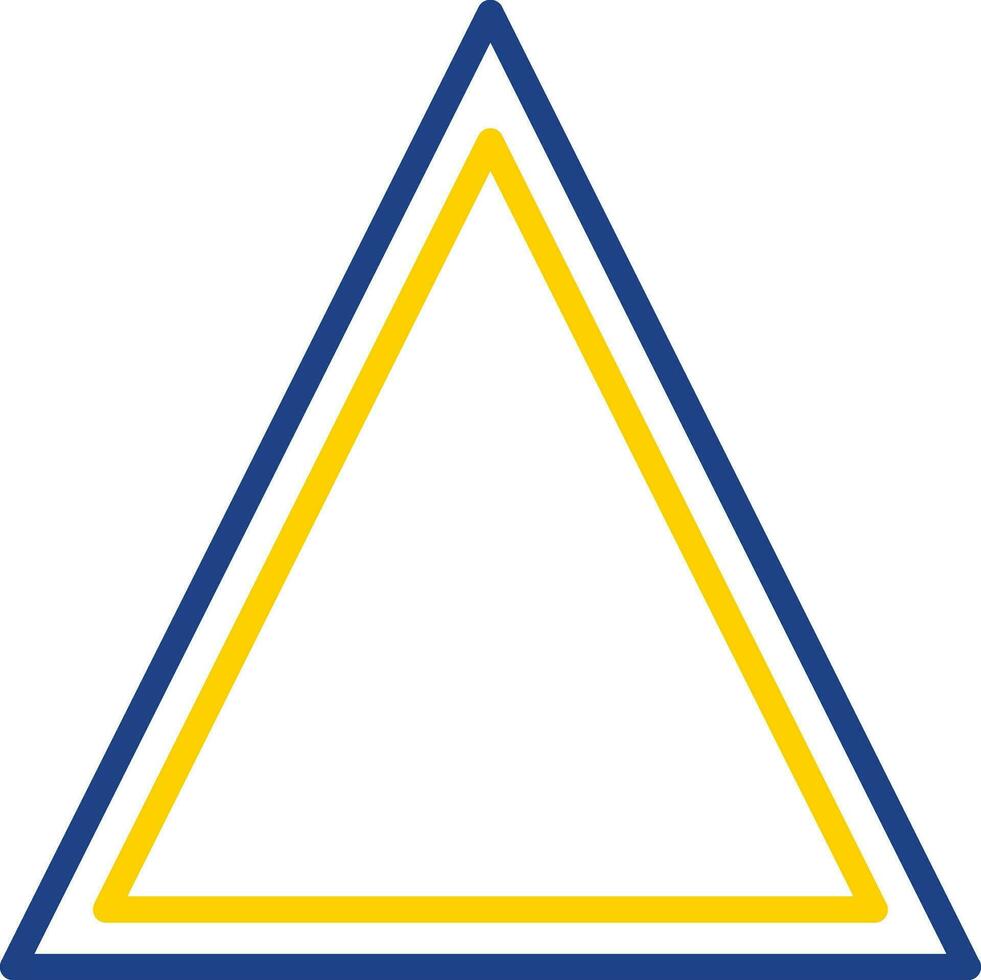 Triangle Vector Icon Design
