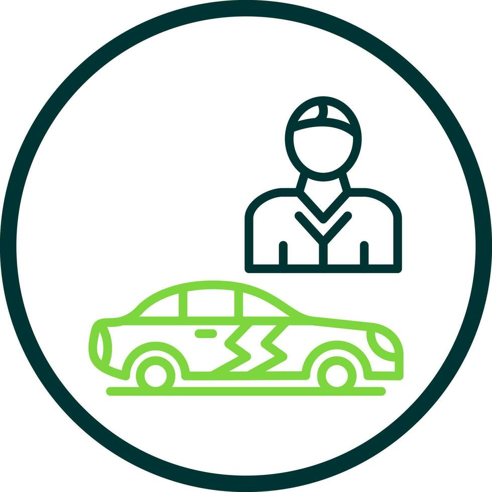 Salesman Vector Icon Design