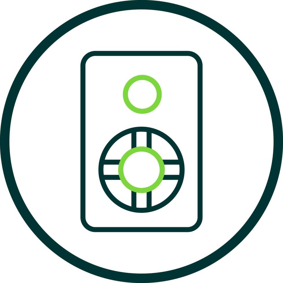 Audio system Vector Icon Design