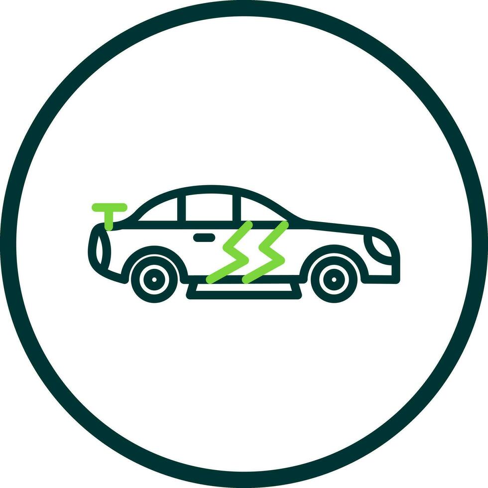 Sport car Vector Icon Design