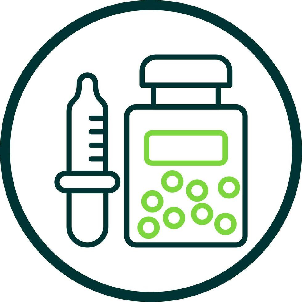Solvent Vector Icon Design