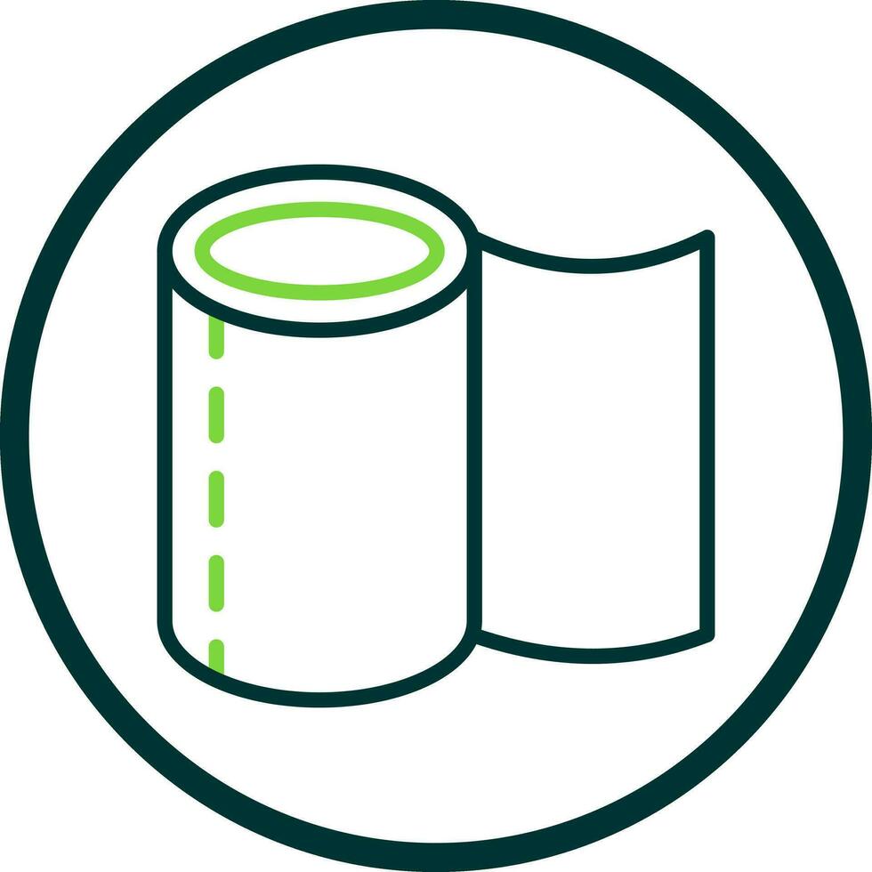 Paper roll Vector Icon Design