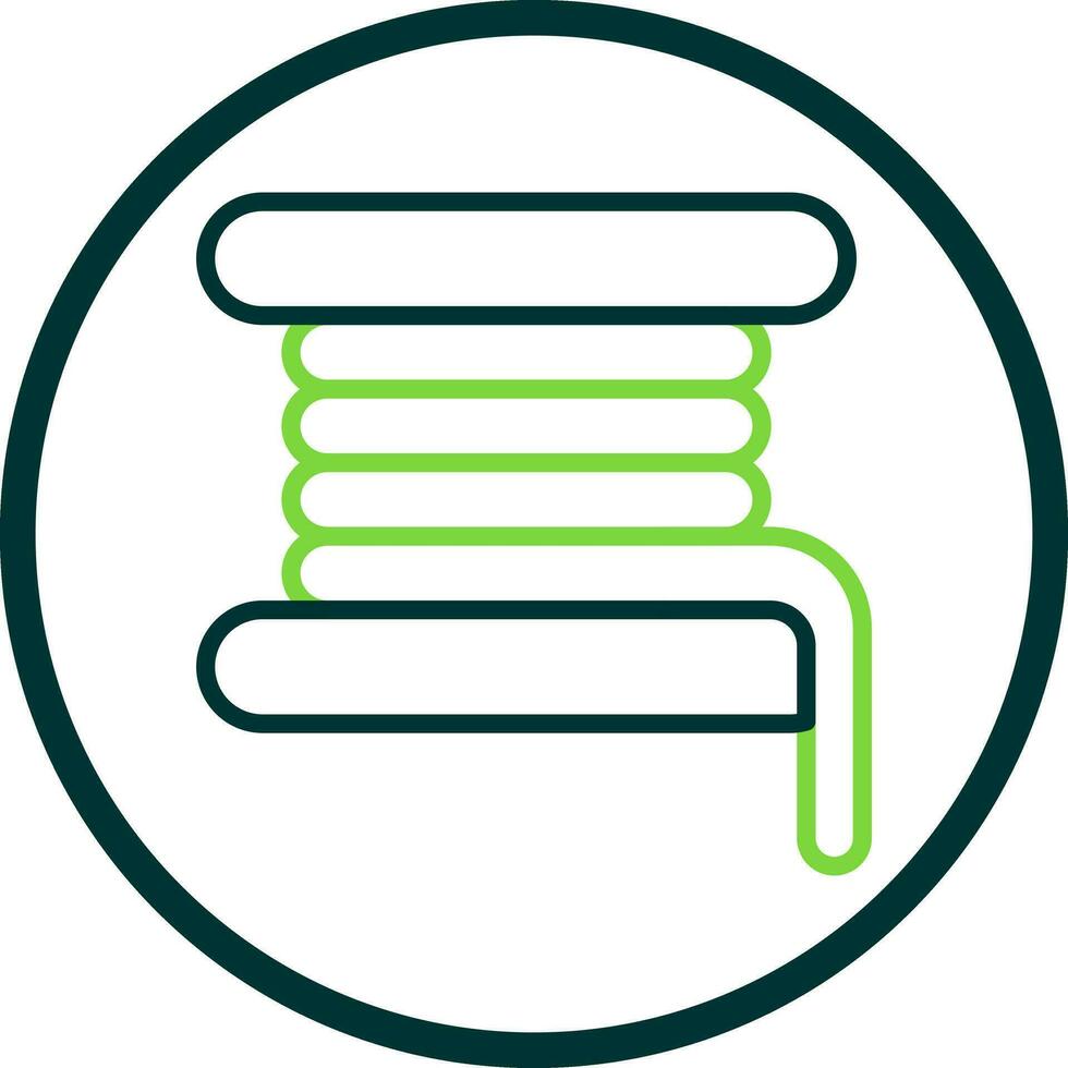 3d printing filament Vector Icon Design