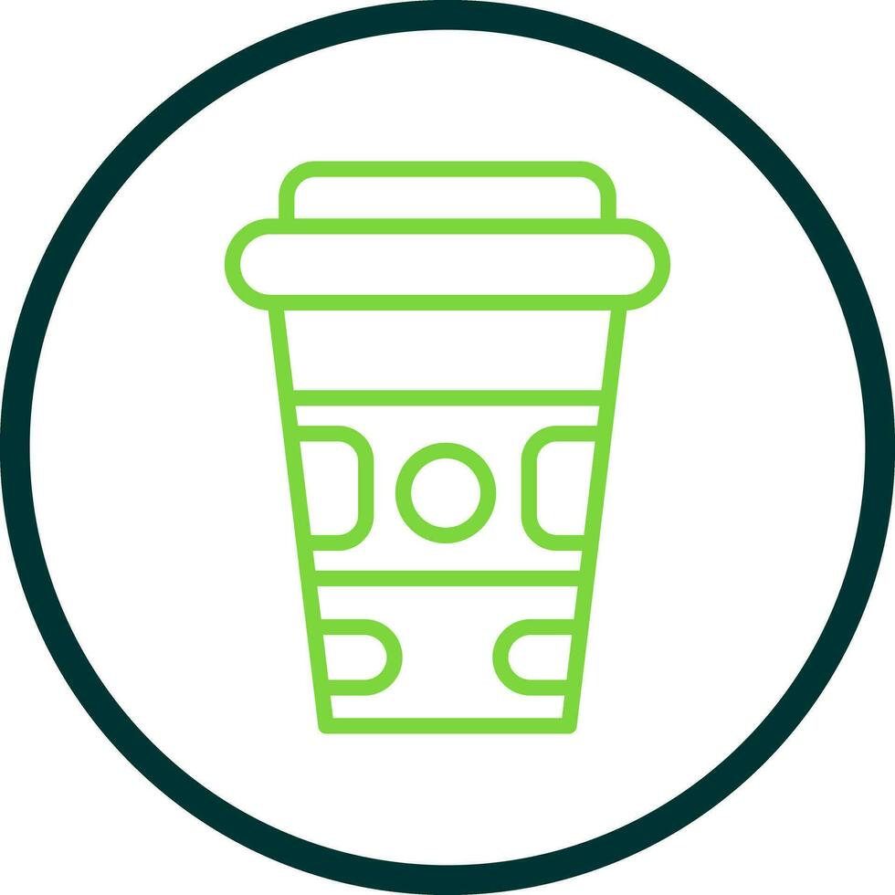 Paper cup Vector Icon Design