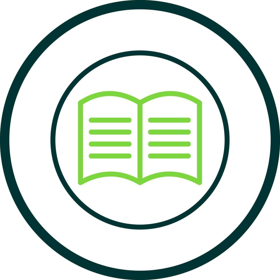 Manual book Vector Icon Design