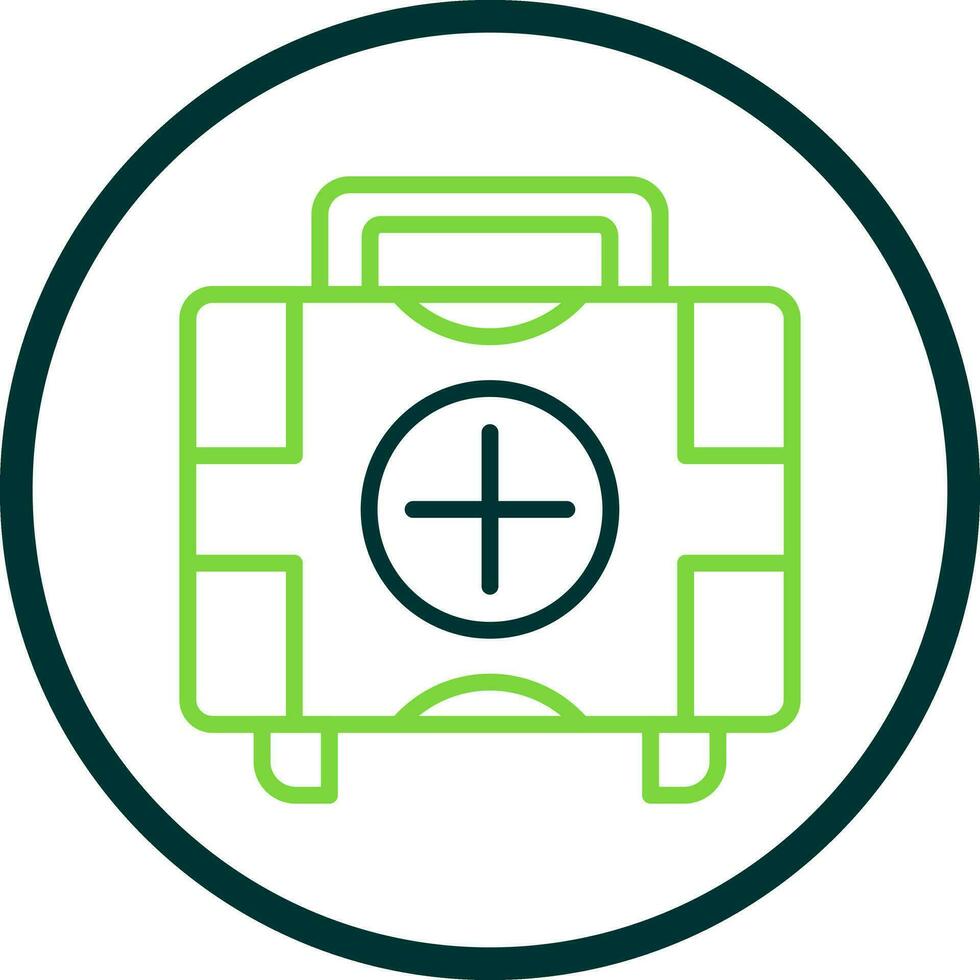 First aid kit Vector Icon Design