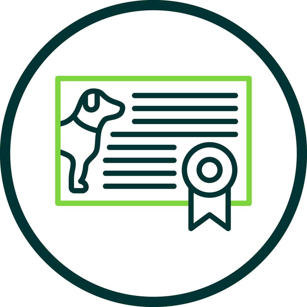 Certificate Vector Icon Design
