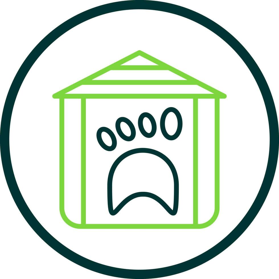 Animal shelter Vector Icon Design