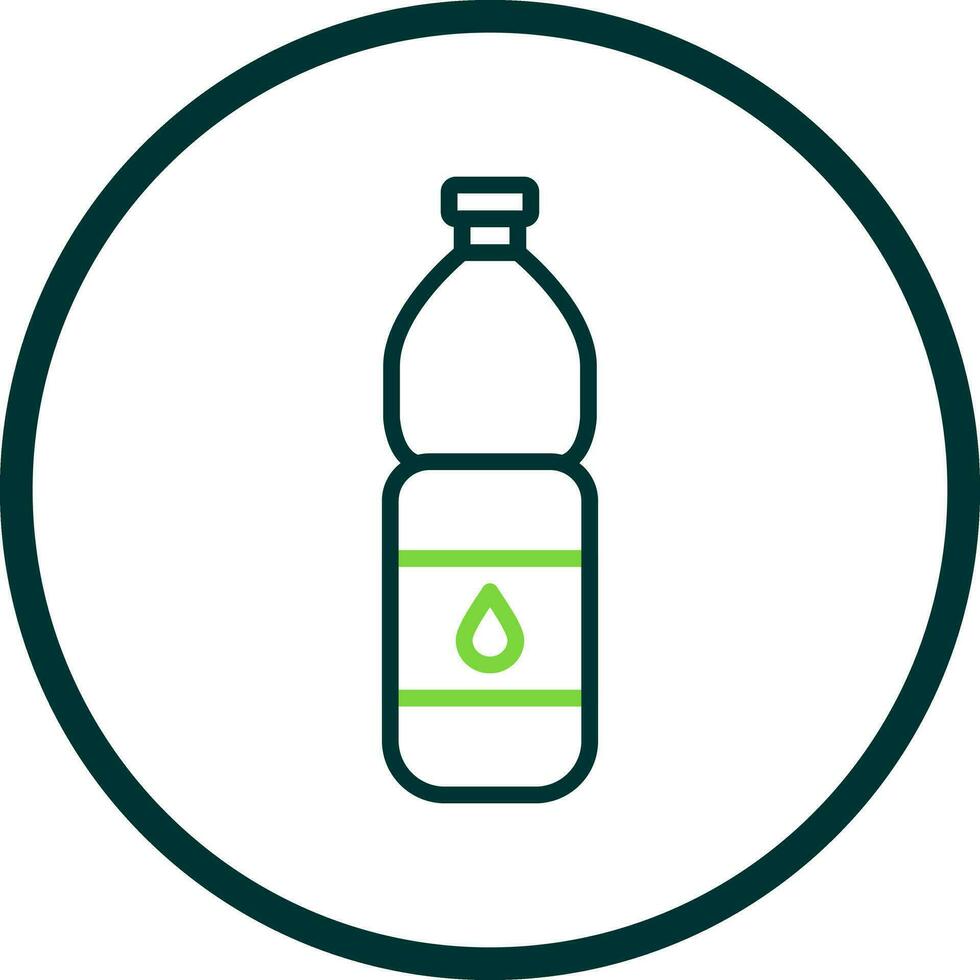 Plastic bottles Vector Icon Design