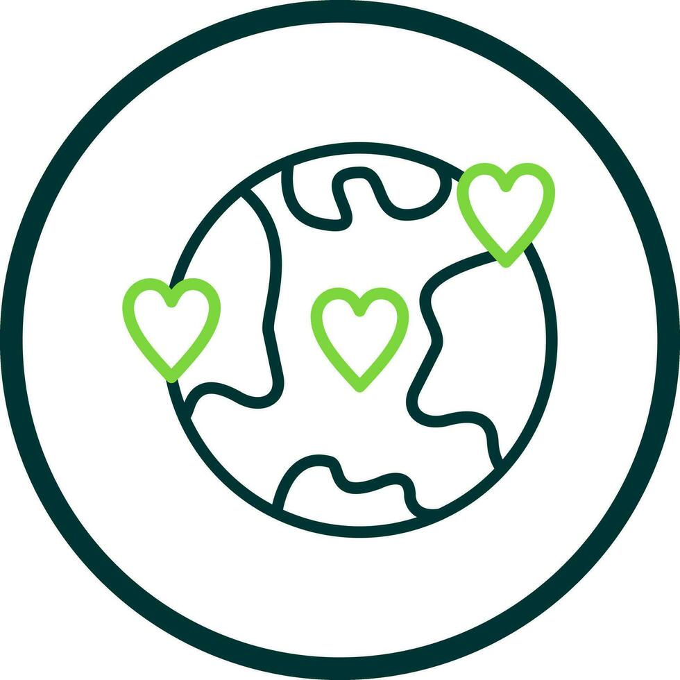 Mother earth day Vector Icon Design