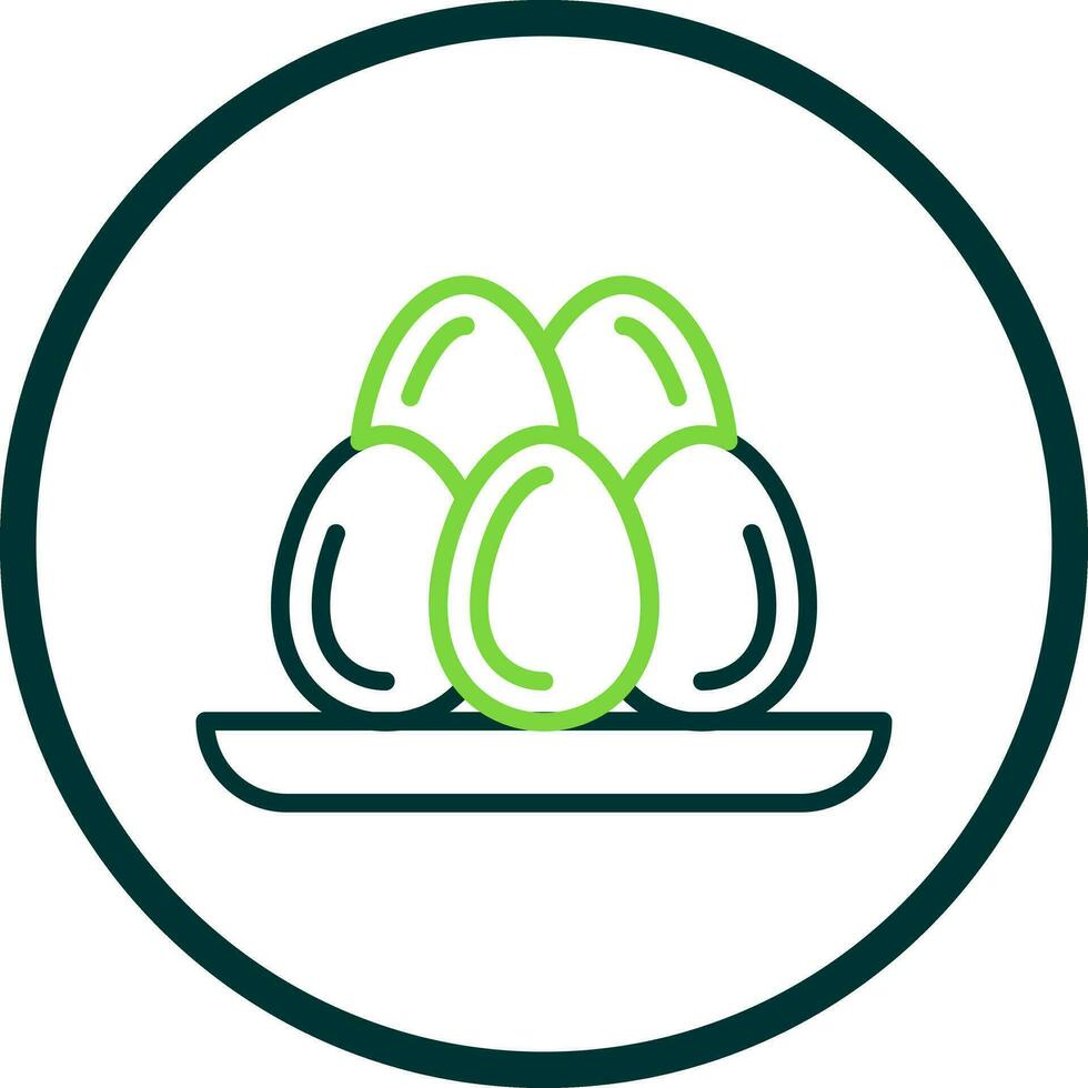 Eggs Vector Icon Design