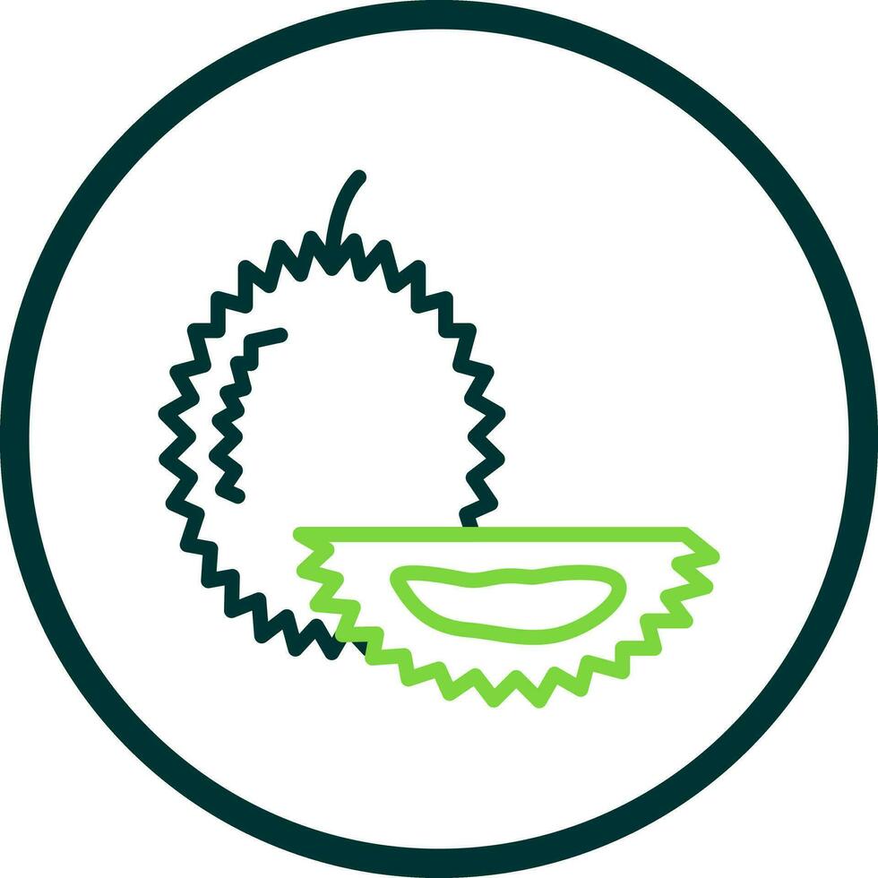 Durian Vector Icon Design