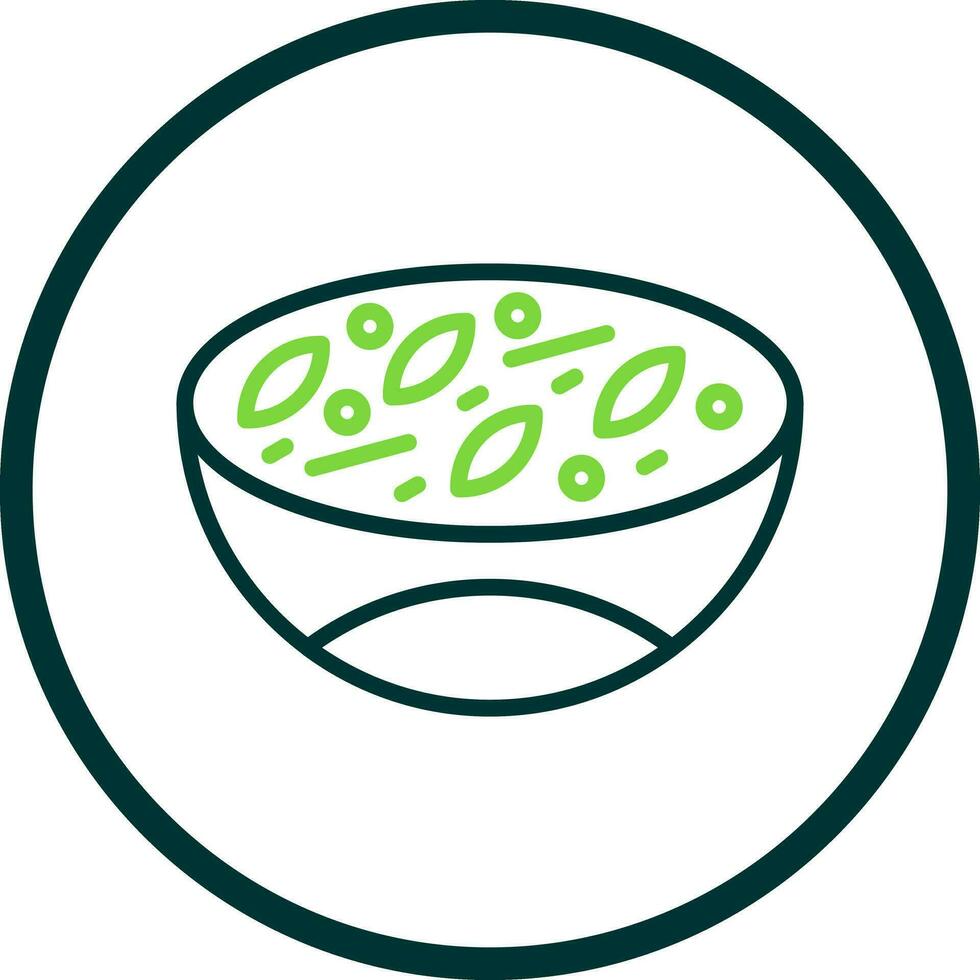 Green curry Vector Icon Design