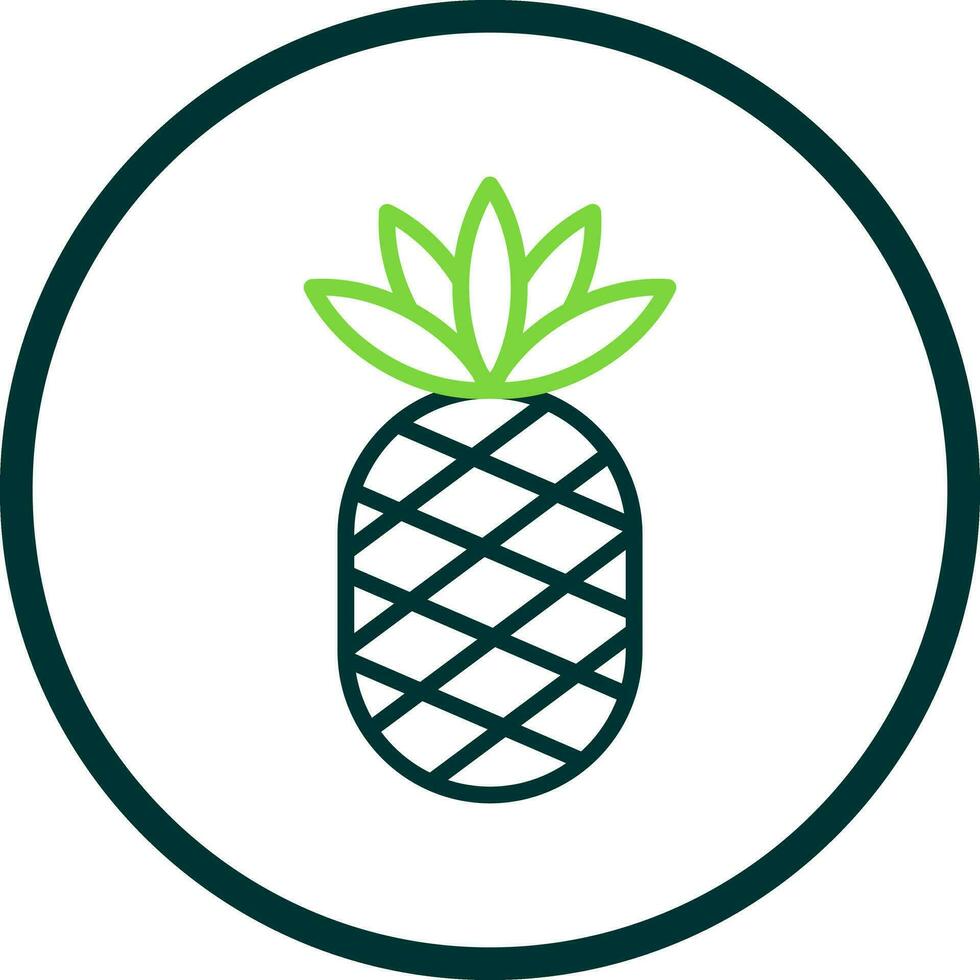 Pineapple Vector Icon Design