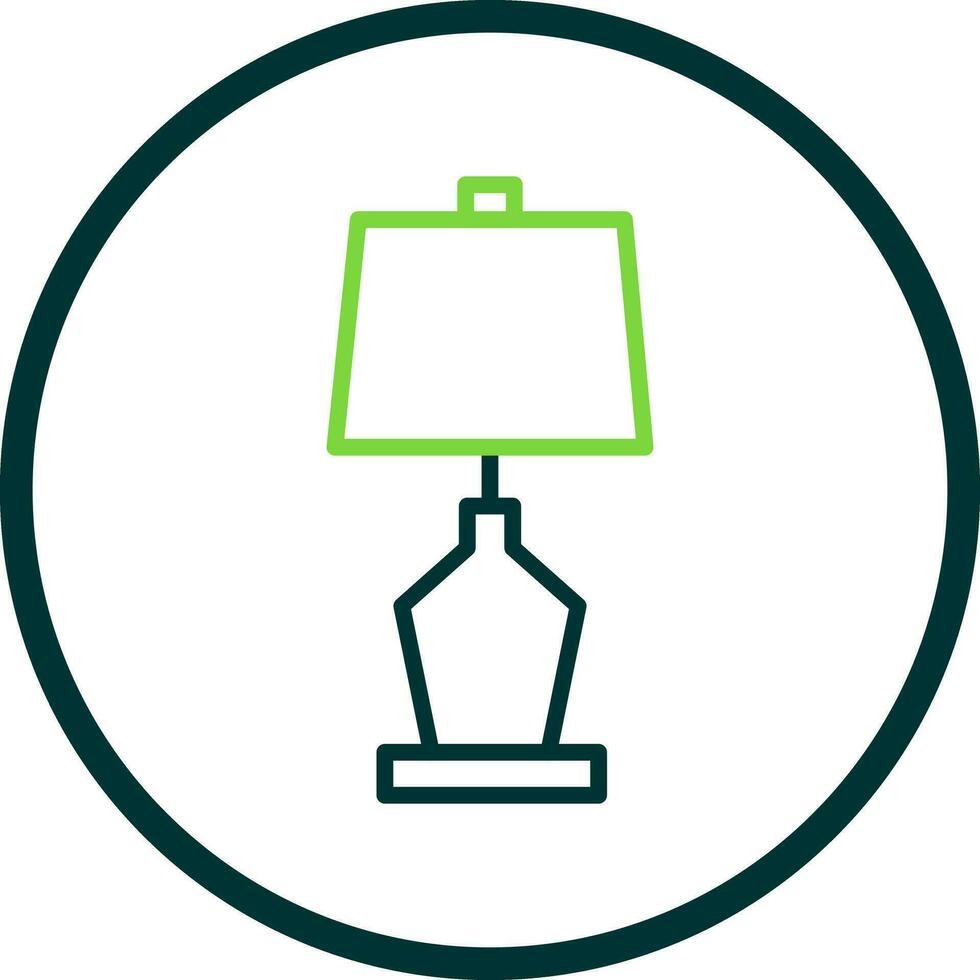 Lamp Vector Icon Design