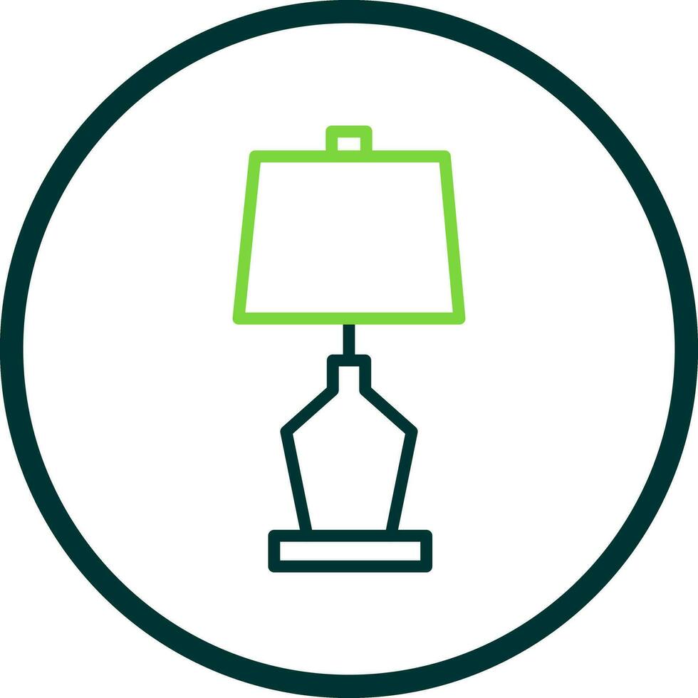 Lamp Vector Icon Design