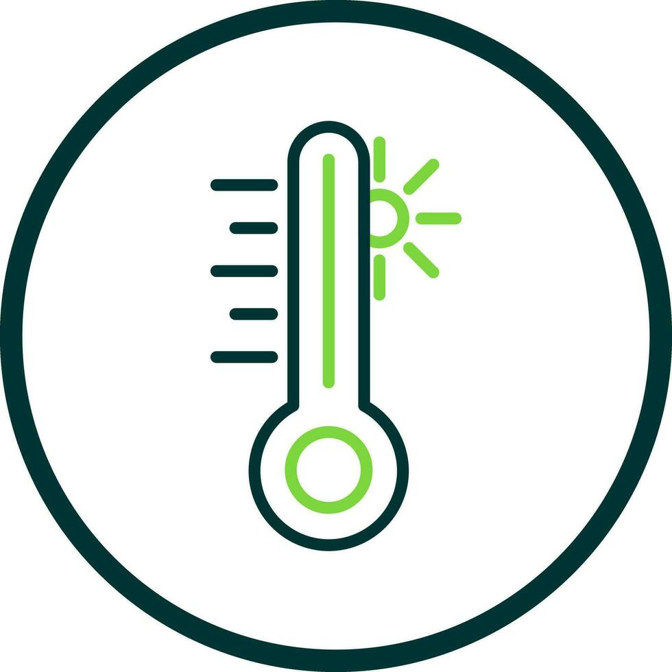 Thermometer Vector Icon Design