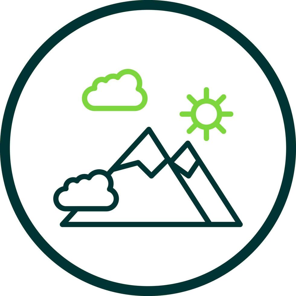 Avalanche Vector Icon Design