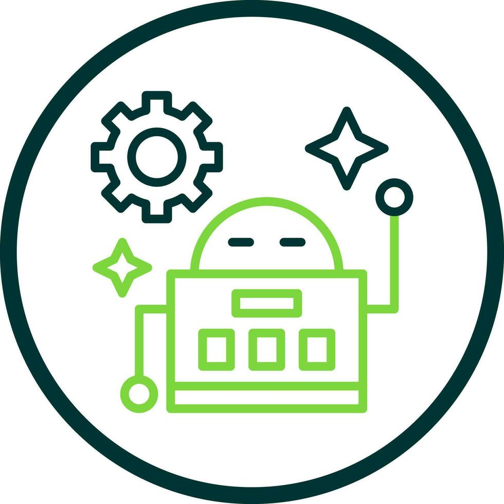 Robot Vector Icon Design