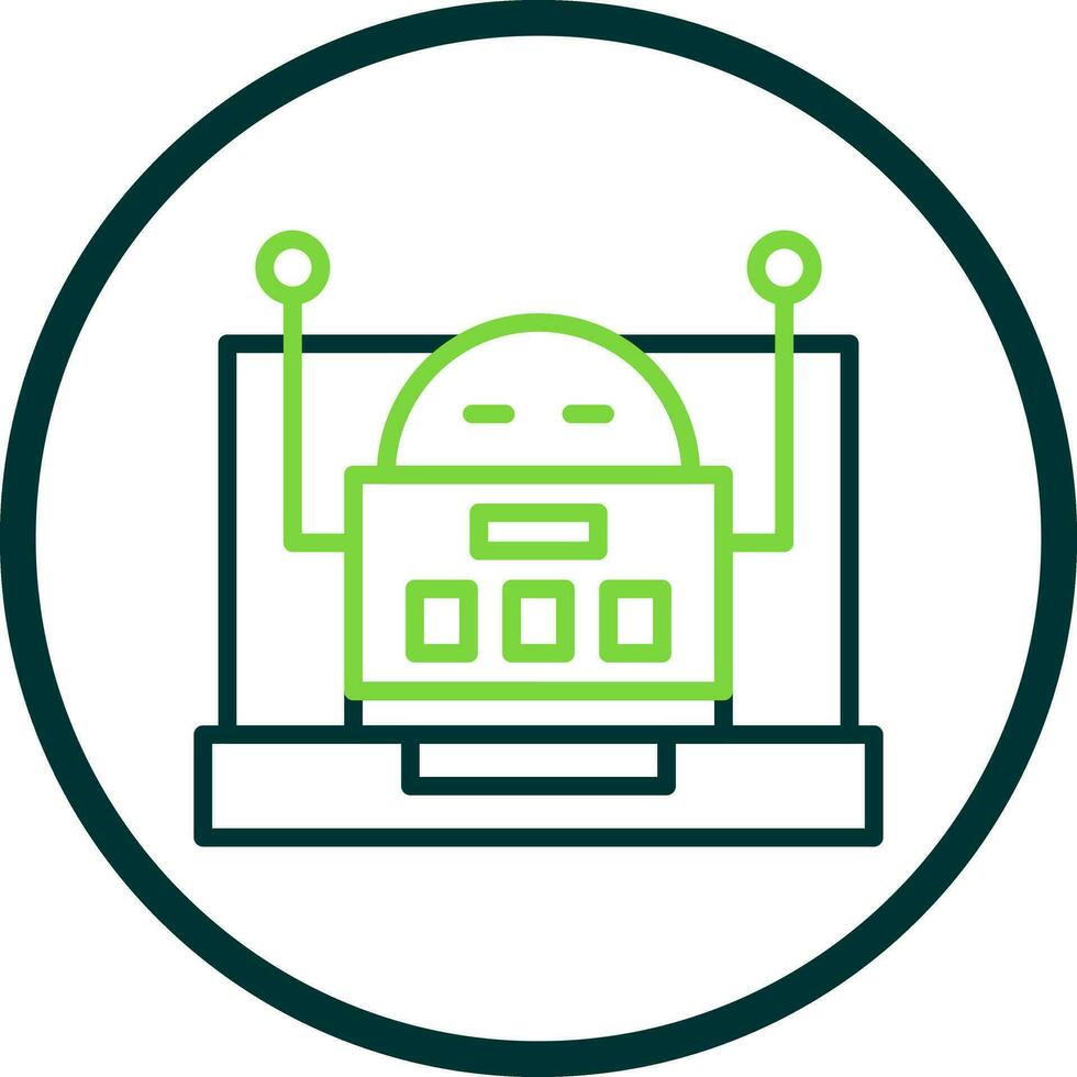 Robot Vector Icon Design