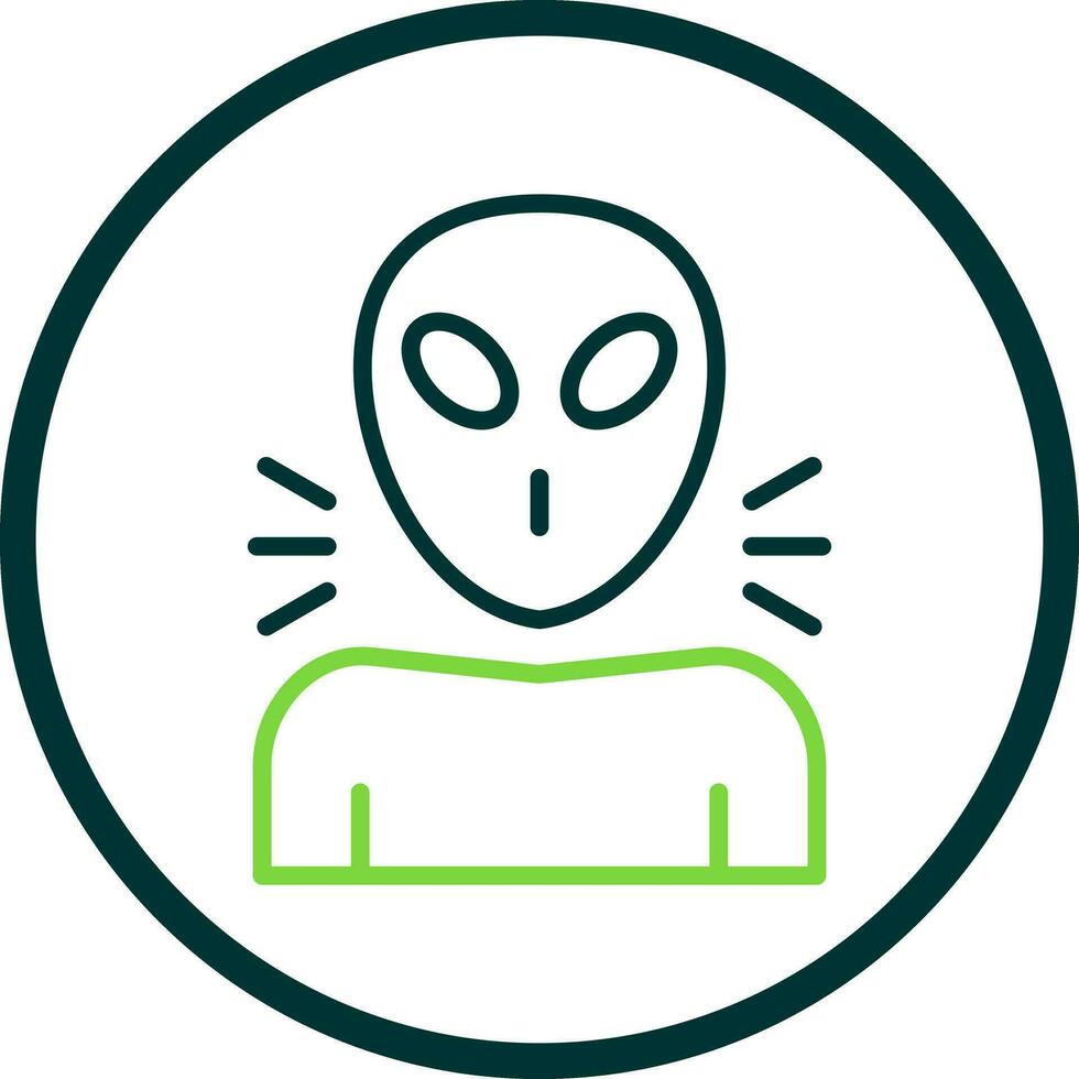 Alien Vector Icon Design