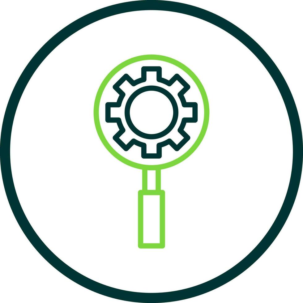 Magnifying glass Vector Icon Design