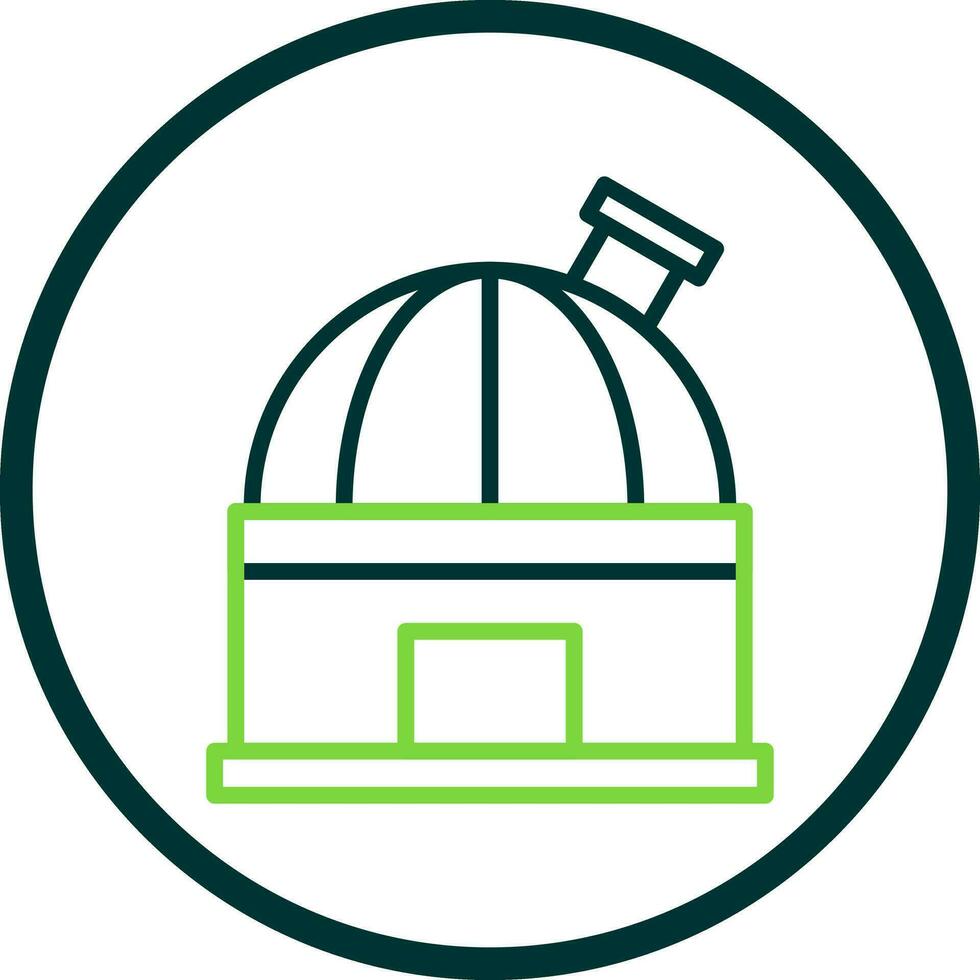 Observatory Vector Icon Design