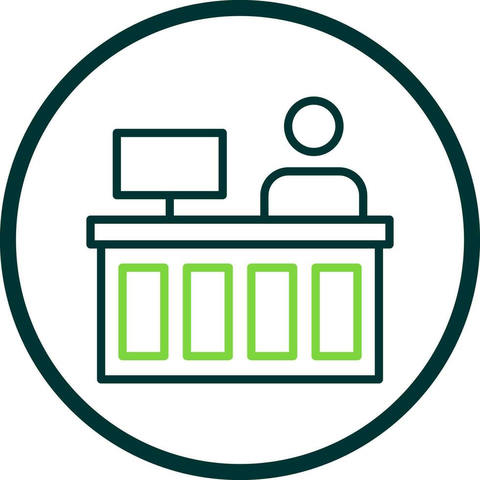 Reception Vector Icon Design