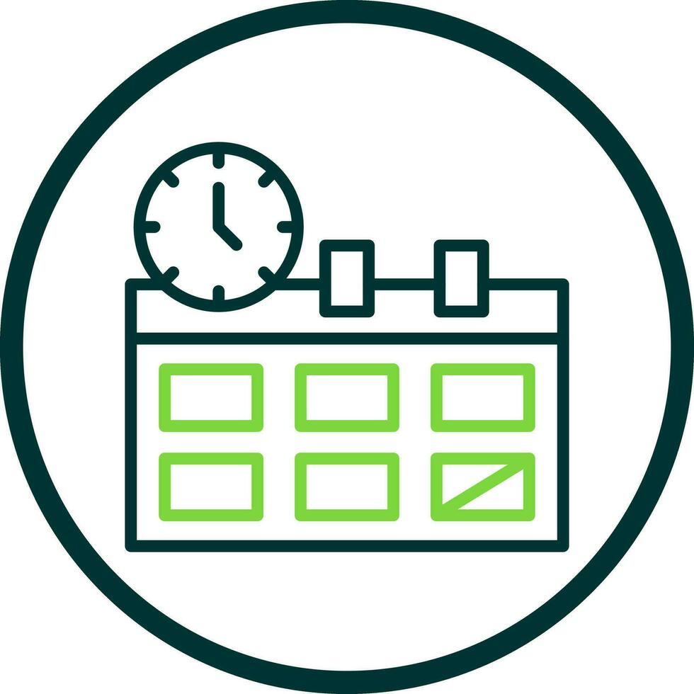 Schedule Vector Icon Design