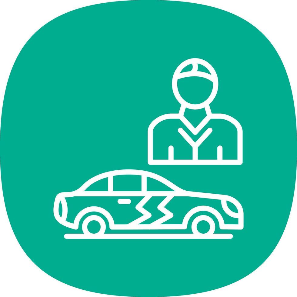 Salesman Vector Icon Design