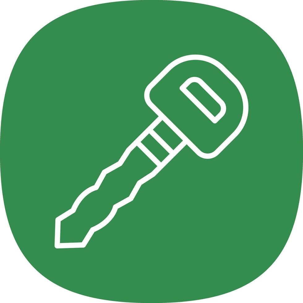 Car key Vector Icon Design