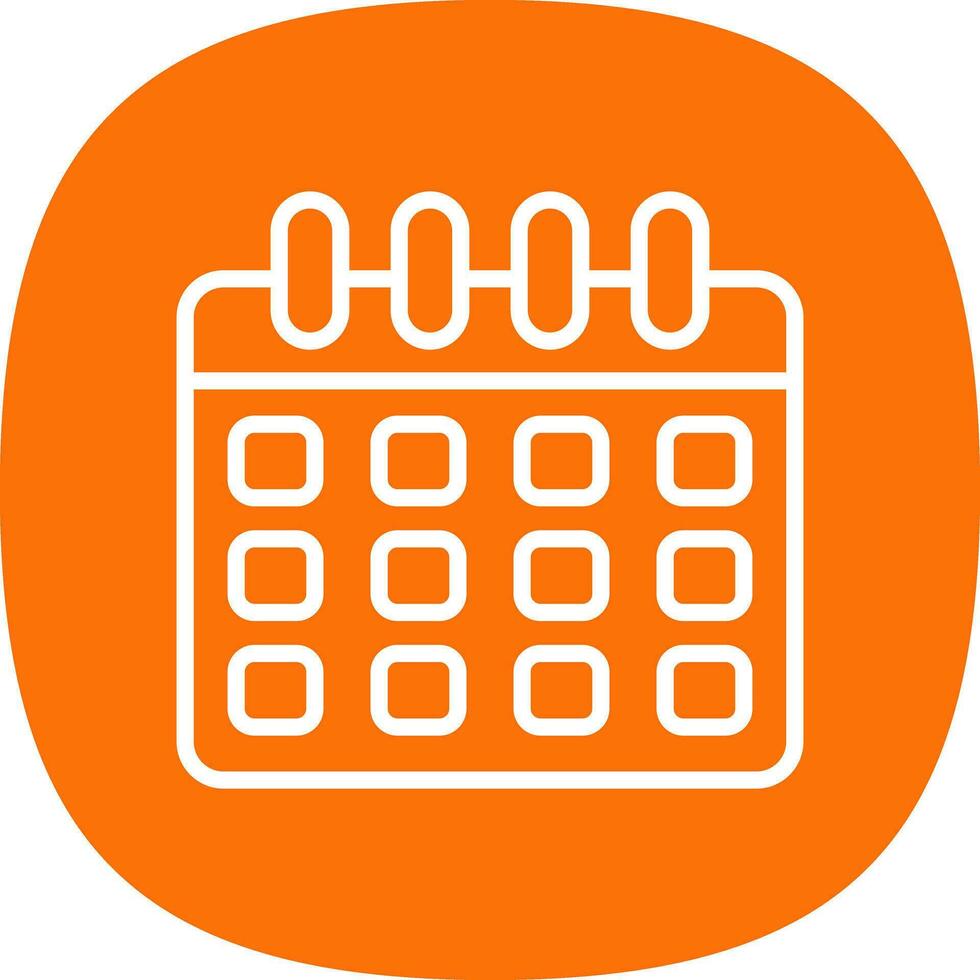 diseño de icono de vector de calendario