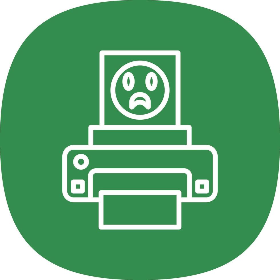 Photo print Vector Icon Design
