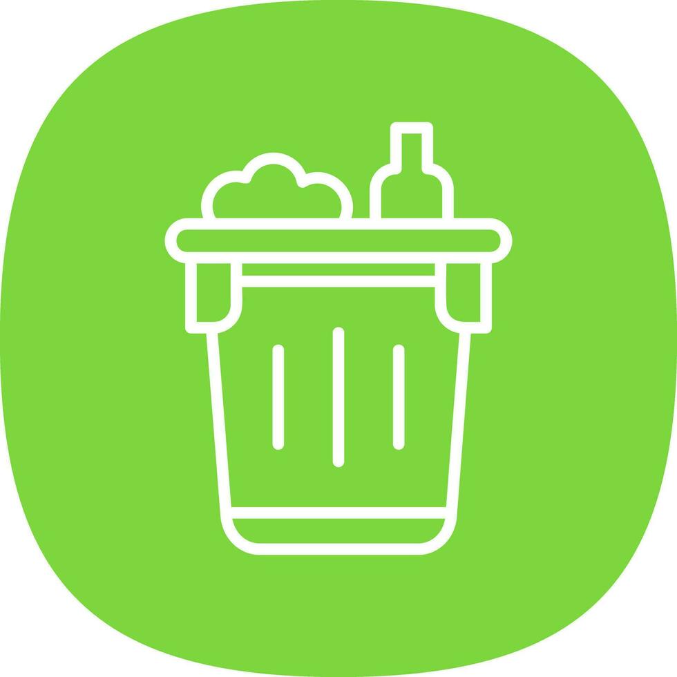 Garbage Vector Icon Design