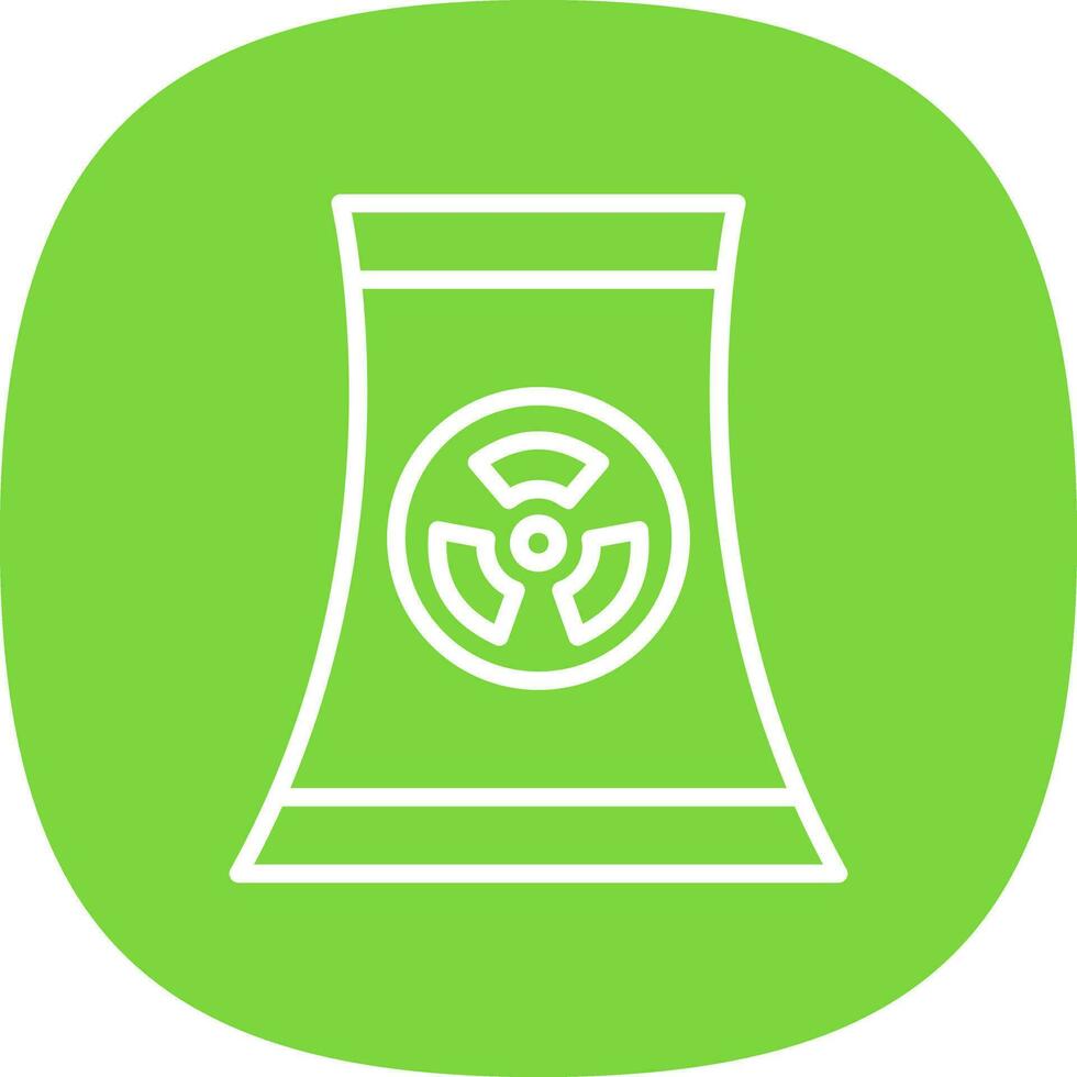 Nuclear Vector Icon Design