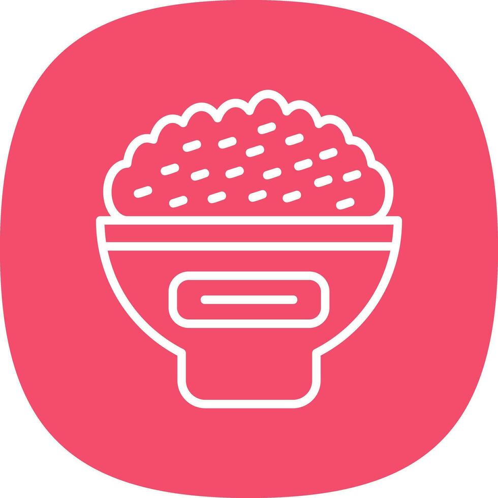 Khao chae Vector Icon Design